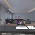 辦公室簡(jiǎn)約風(fēng)高級(jí)灰商務(wù)工作區(qū)域