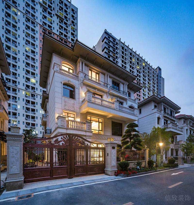 深圳寶安碧桂園簡歐風格別墅樣板間設計外觀 深圳寶安碧桂園簡歐風格別墅樣板間設計外觀