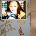 龍崗區(qū)美容院店裝修設(shè)計(jì)墻面廣告畫