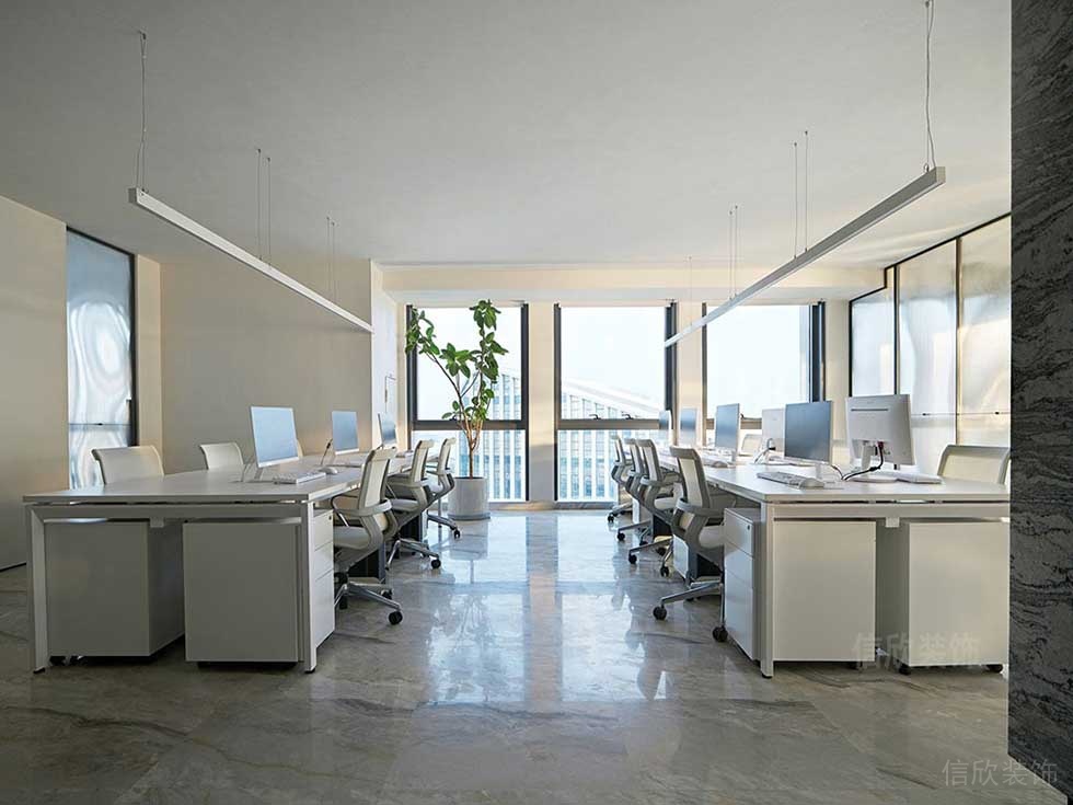 現代簡約風格企業辦公室裝修圖