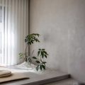 新中式風(fēng)格辦公空間茶室綠植景觀效果圖