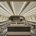 深圳龍華中海錦城現(xiàn)代美式風(fēng)格西餐廳裝修案例大廳效果圖